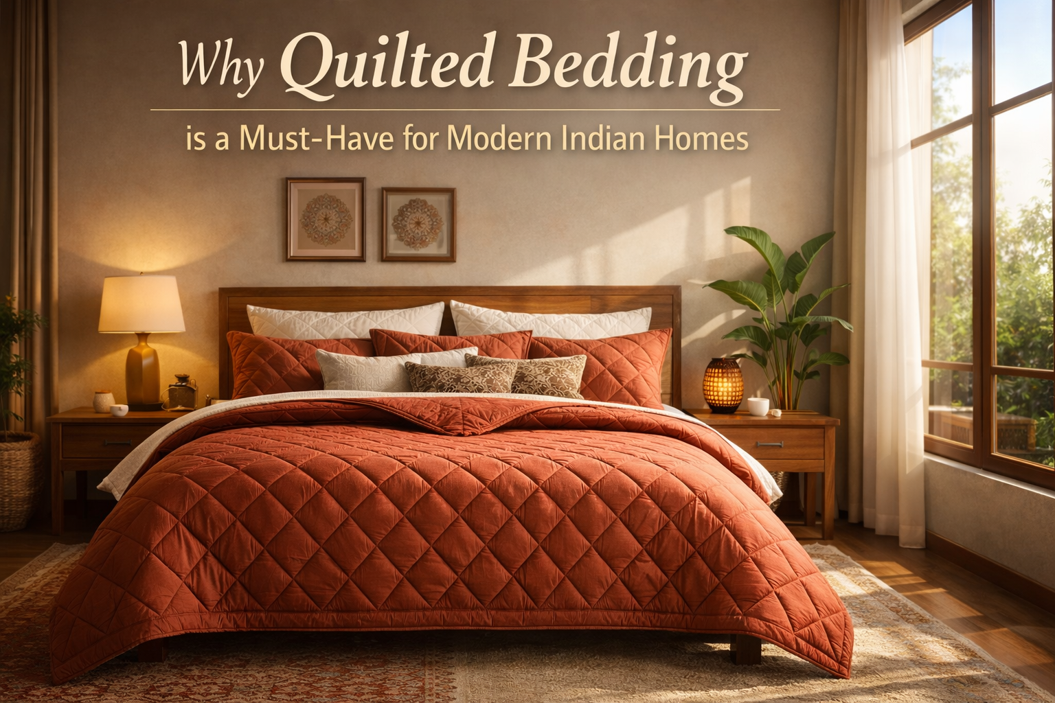 Why Quilted Bedding is a Must-Have for Modern Indian Homes