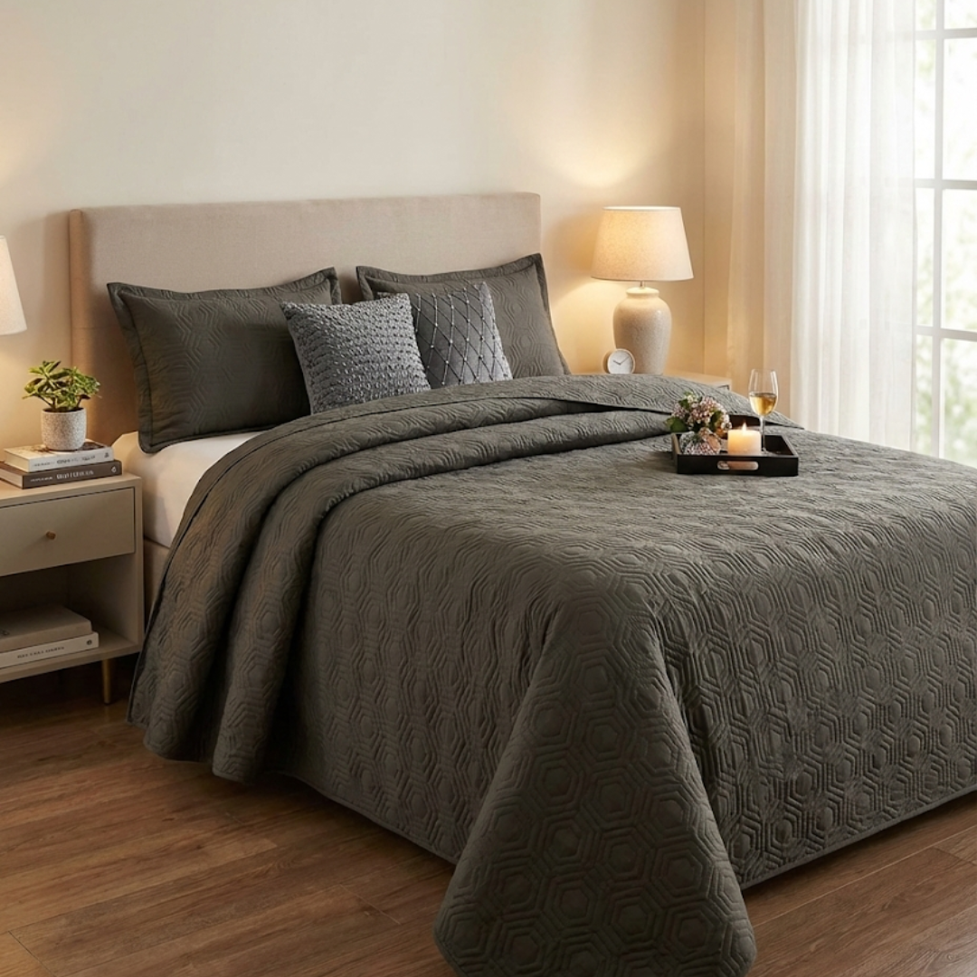 Pearl Noire Bedcover