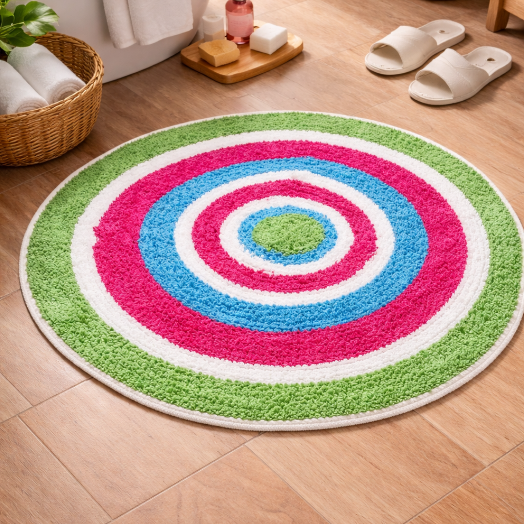 Linen Cloud Bath Mat