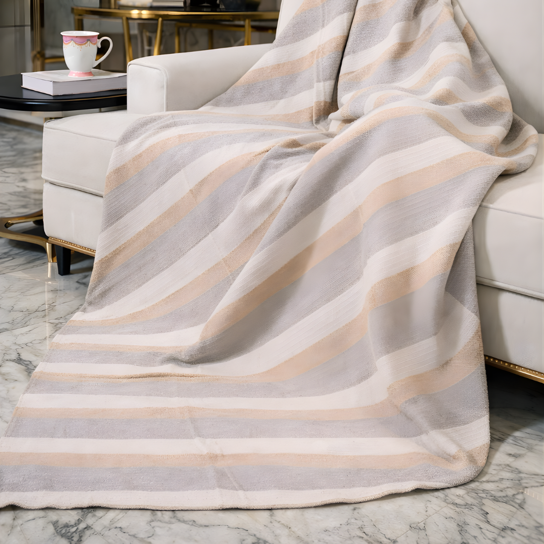 Pearl Mist Designer Throw